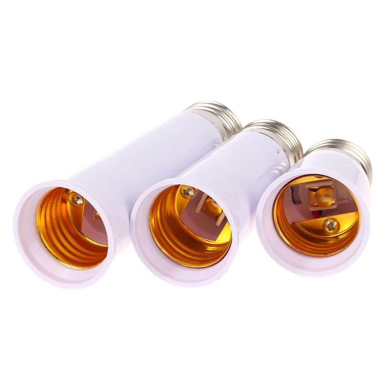1PC 65mm 95mm 120mm E27 To E27 Extender Lamp Holder Base Bulb Sa467c6ca08fc4e8a8f5f6554fb629ec0e