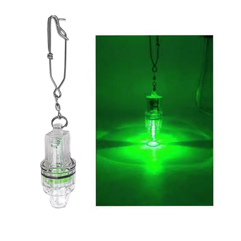 LED Night Fishing Light Fish Gathering Attracting Lure Attractive Attractor Waterproof Underwater Lamps