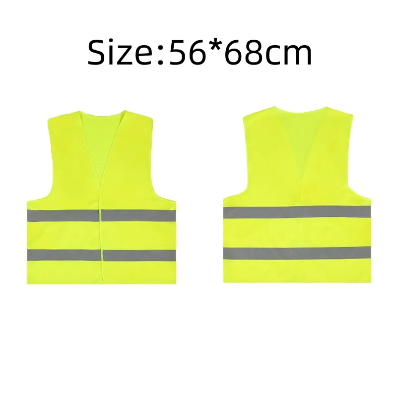 Reflective Safety Workwear High Visibility Vest for Night Running Cycling Man Night Warning