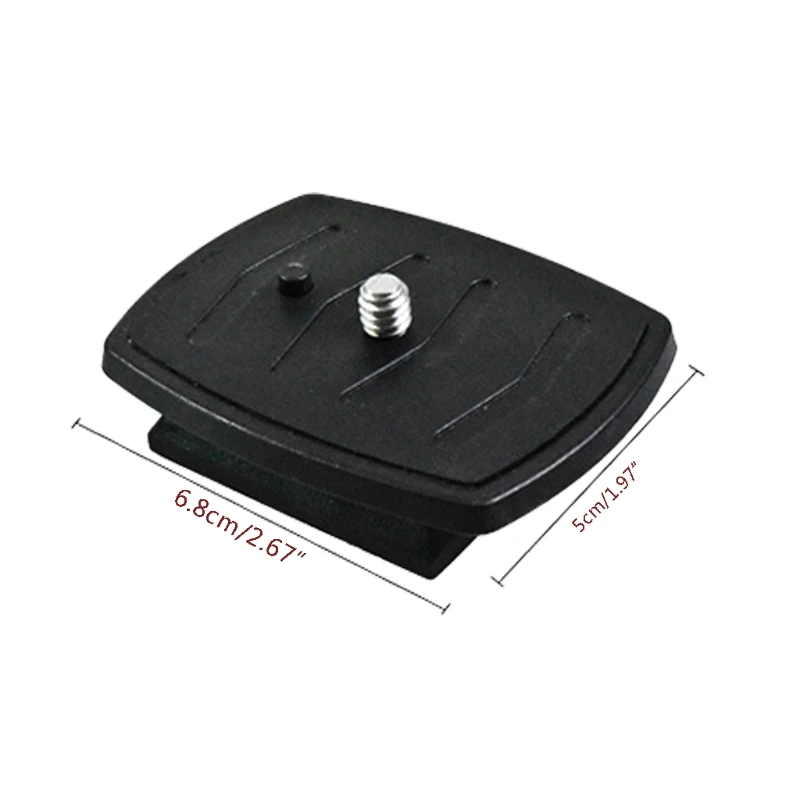 Testa a treppiede, rotazione a 360 ° inclinazione a 90 ° supporto per testa a treppiede tridimensionale con filettatura da 3/8 p - immagine 6