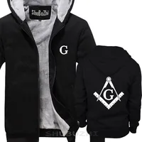 FREEMASON FREEMASONRY SECRET Masonic warm coat cotton Fashion Brand thick jacket men new high quality sbz5216 1