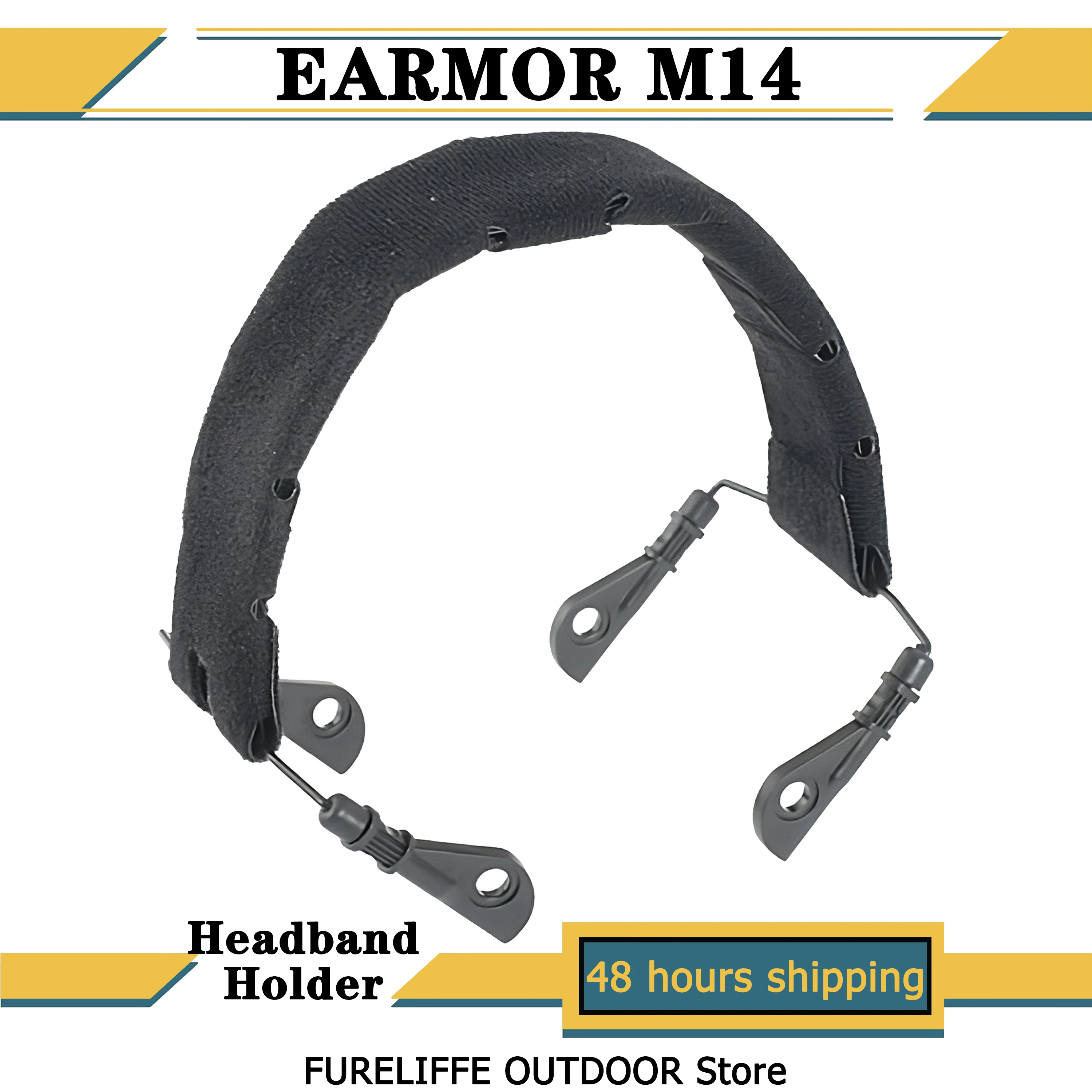EARMOR Shooting Headphones Headband Head hoop bracket For EARMOR M32 / M32H / M31H M31 Headset Accessories