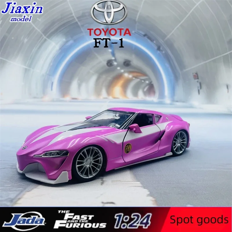 

Jada 1:24 TOYOTA FT-1 COMCEPT alloy sports car model decoration presents