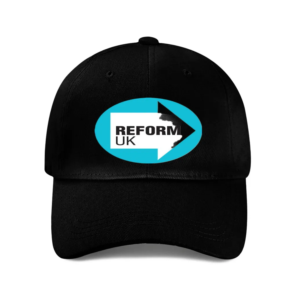 Gorra de béisbol unisex de algodón de Reform UK