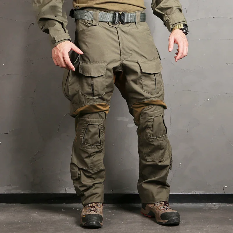 Pantalon tactique AUKU G3 camouflage chasse imperméable - Vêtements pêche technique