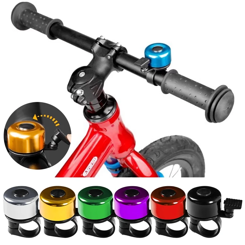 1/5pcs Mini Bicycle Bells MTB Road Bike Safety Warning Alarm Cycling Accessories Safety Cycling Sound Alarm Handlerbar Horn Ring