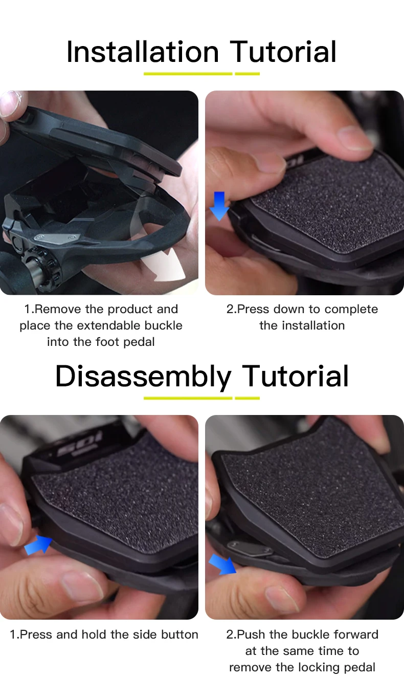 RRSKIT Rennrad Pedal Cleat Adapter Für Shimano SPD System Fahrrad Clip Pedal Adapter Für K-E-O Plattform Pedal Konvertieren Adapter – Detail 11