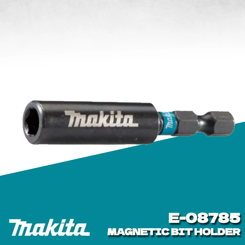 MAKITA E-08785 ตัวต่อแม่เหล็กสำหรับดอกไขควงกระแทก ขนาด 1/4 นิ้ว หกเหลี่ยม ทนสนิม สำหรับสว่านไร้สาย อุปกรณ์เสริมเครื่องมือไฟฟ้า 1