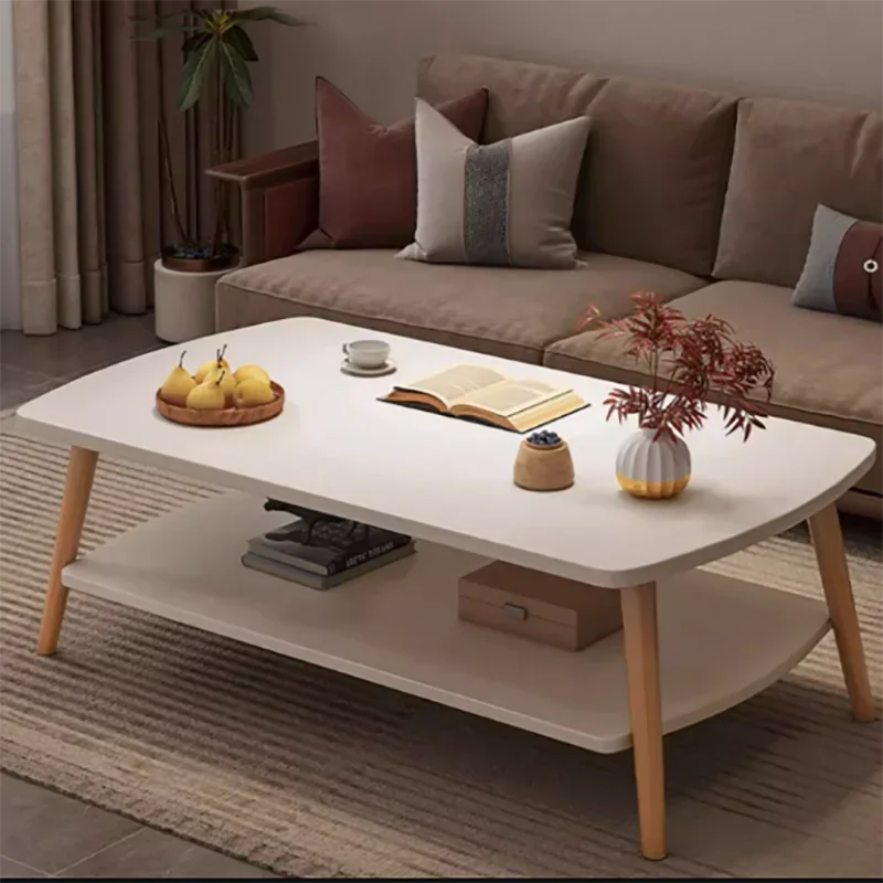 

Unique Coffee Table Wood Modern White Bedroom Minimalist Nook Living Room Table Luxury Marble Office Arredamento Home Furniture