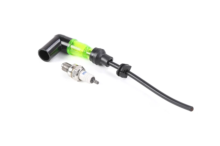 New Baja flashing Ignition Coil spare parts 2 with spark plug of 1/5 scale rofun hpi baja 5B,SS,5T engine rc parts-670762