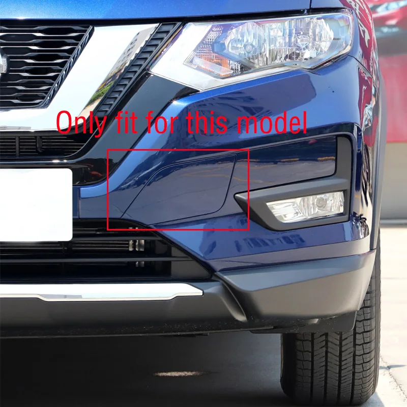 For Nissan Rogue X-Trail XTrail T32 2017 2018 2019 2020 Car Front Bumper Tow Hook Cover Cap Trailer Hauling Eye Cover Lid 4