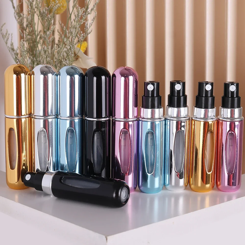 Set of 5/10pcs Mini Perfume Bottle Material Spray Container