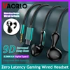 Wired Earphone 3.5mm AUX/Type C HiFi Surround Heavy Bass With MIC In-Ear Game Music Headsets For Samsung Huawei Xiaomi iPad PC 1