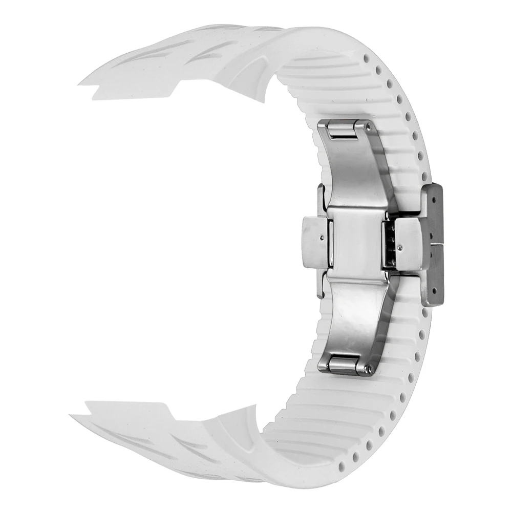 Ремешок из фторэластомера для Apple Watch 49 мм Ультра спортивный стиль модифицированный сменный Премиум ремешок для iWatch Ultra 2 RM7006