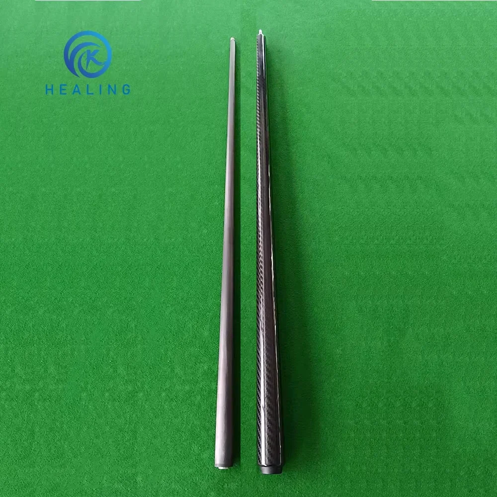 Billiard Shaft Billiard Cue Tip Customize Carbon Fiber Pool Cue Billiard Cue Sticks Tip from 9.5mm/12.4mm/13.9mm Length Weight from 18oz 19oz 20oz 21oz