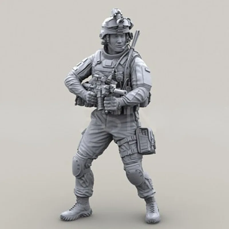 

1:35 Die Cast Resin Figure Model Assembly Kit Soldier Model Needs Assembly Unpainted Free Shipping (1 Person)