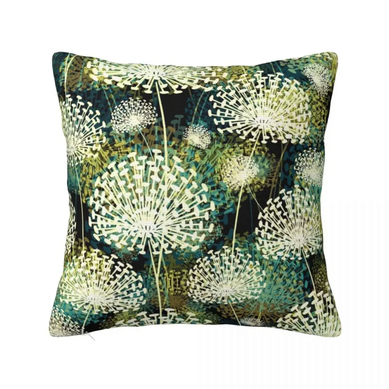

Dandelion Pillow Cover Vintage Print Novelty Pillow Case For Office Car Home Decorative Cushion Cover Square DIY Pillowcases
