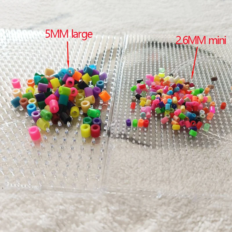 400 pcs/Bag 5mm Hama Beads Puzzle Perlen Iron Beads Diy Perler Fuse Bead Intelligence Educational Toys thermal mosaic beads 3