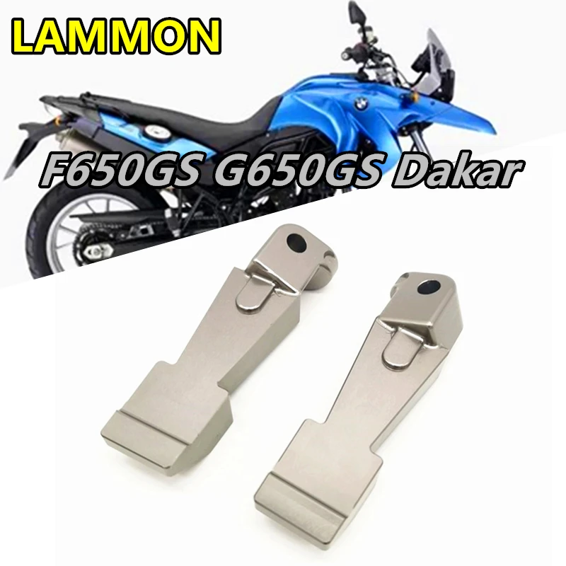 Reposapiés trasero CNC para BMW F650GS, accesorios para moto BMW F650GS, Sertao|Cubiertas y molduras ornamentales| - AliExpress