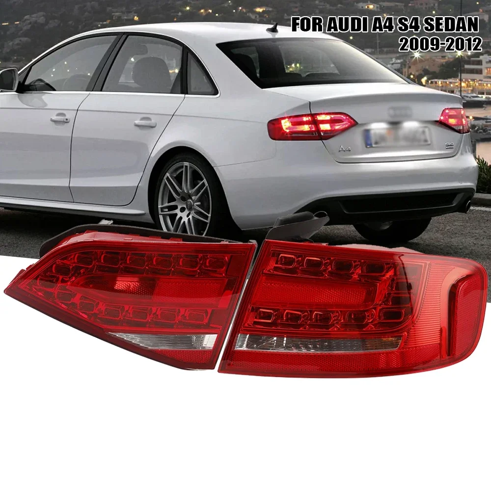 LED Rear Tail Light for Audi A4 A4L S8 Sedan 2009-2012 Car Signal Brake ...