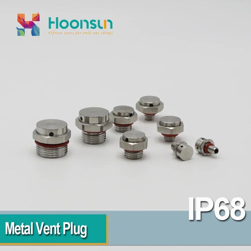 10pcs M8x1.25 M8*1.25 M8 Metal Screw Plug With Vent Stainless Steel
