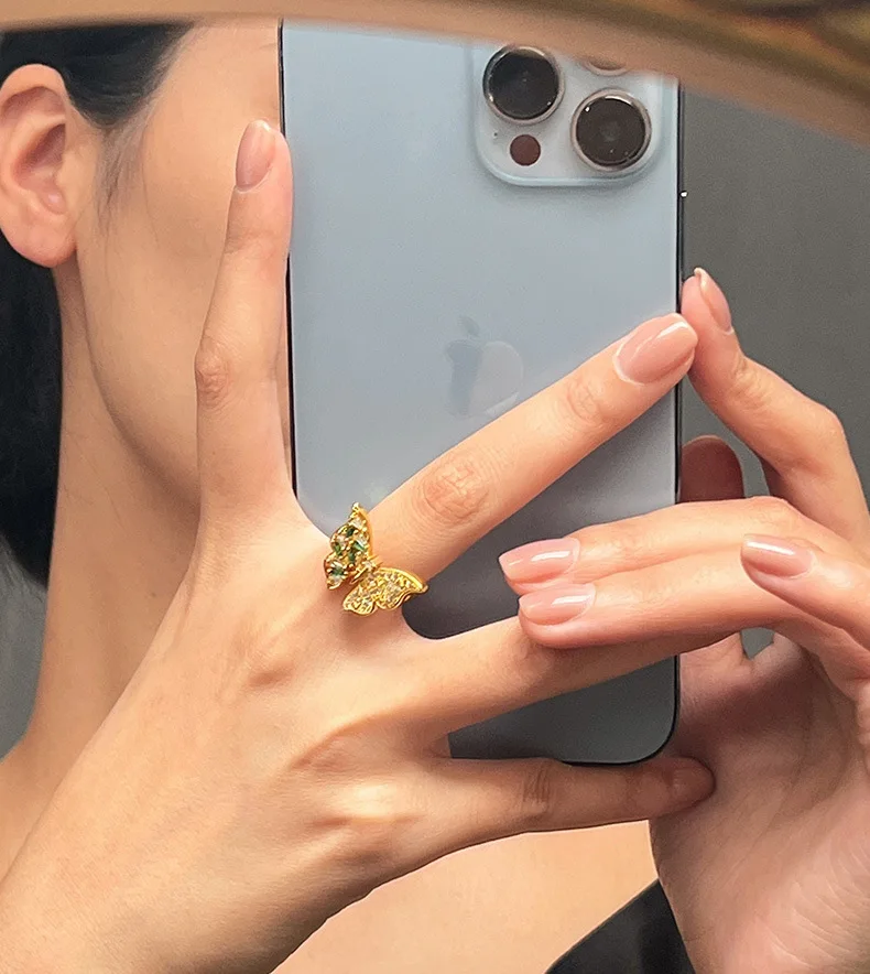 

New Butterfly Diamond Design Ring