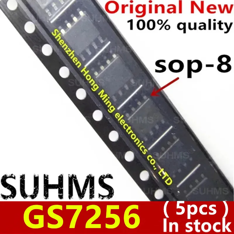 

Набор микросхем GS7256 sop-8, 100% новый, 5 шт.