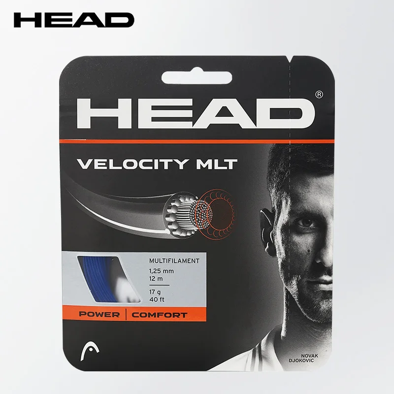 HEAD Tennis String VELOCHTE MLT Soft String Professional Tennis Playable Control Polyester Multi-strand