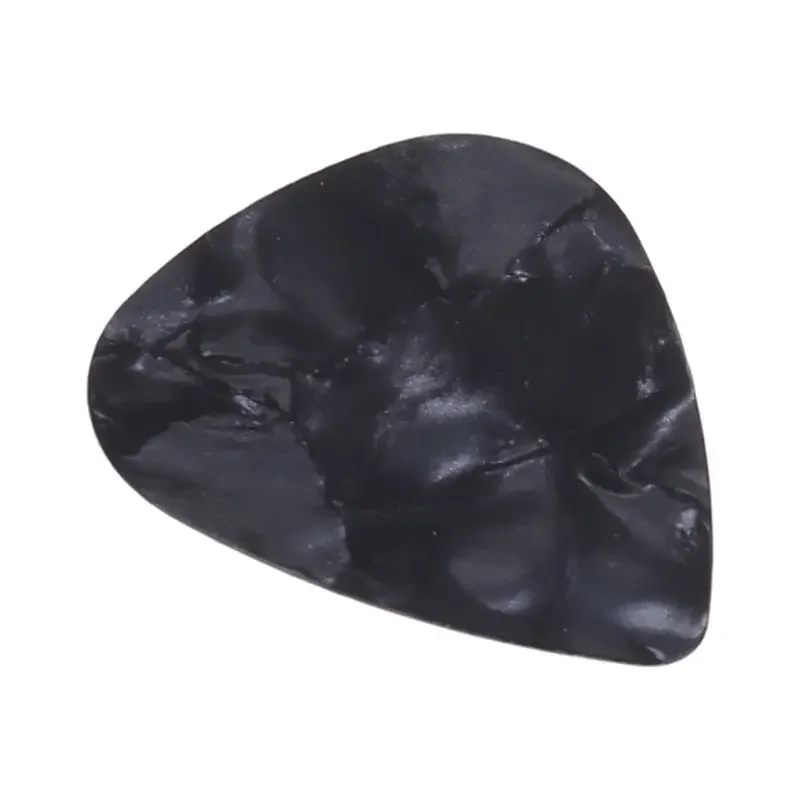 Guitar Pick Plectrum 100pcs for Triangle Celluloid Instruments 0.46mm Random Col
