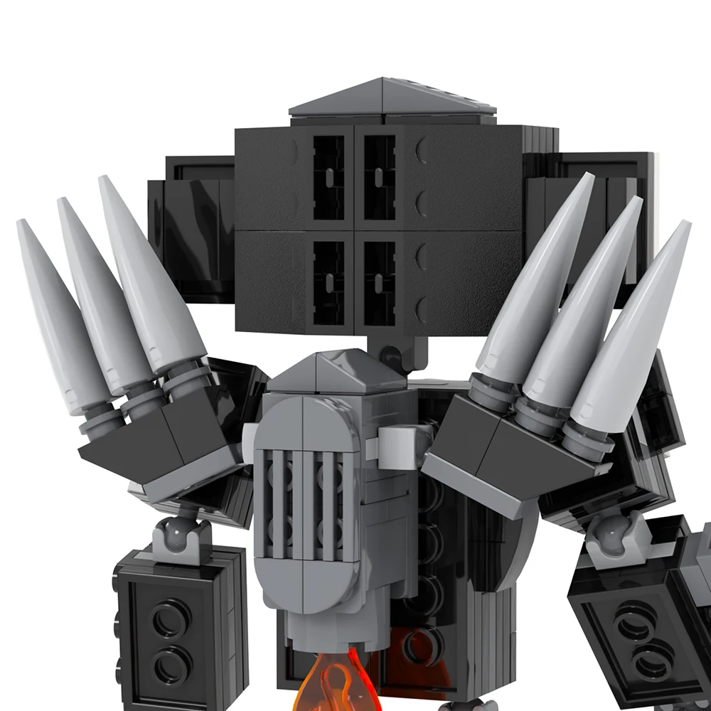 MOOXI Skibidi    MOC 긯  Ÿź TV ׼ ǱԾ   ,  峭 , MOC1427, 269 