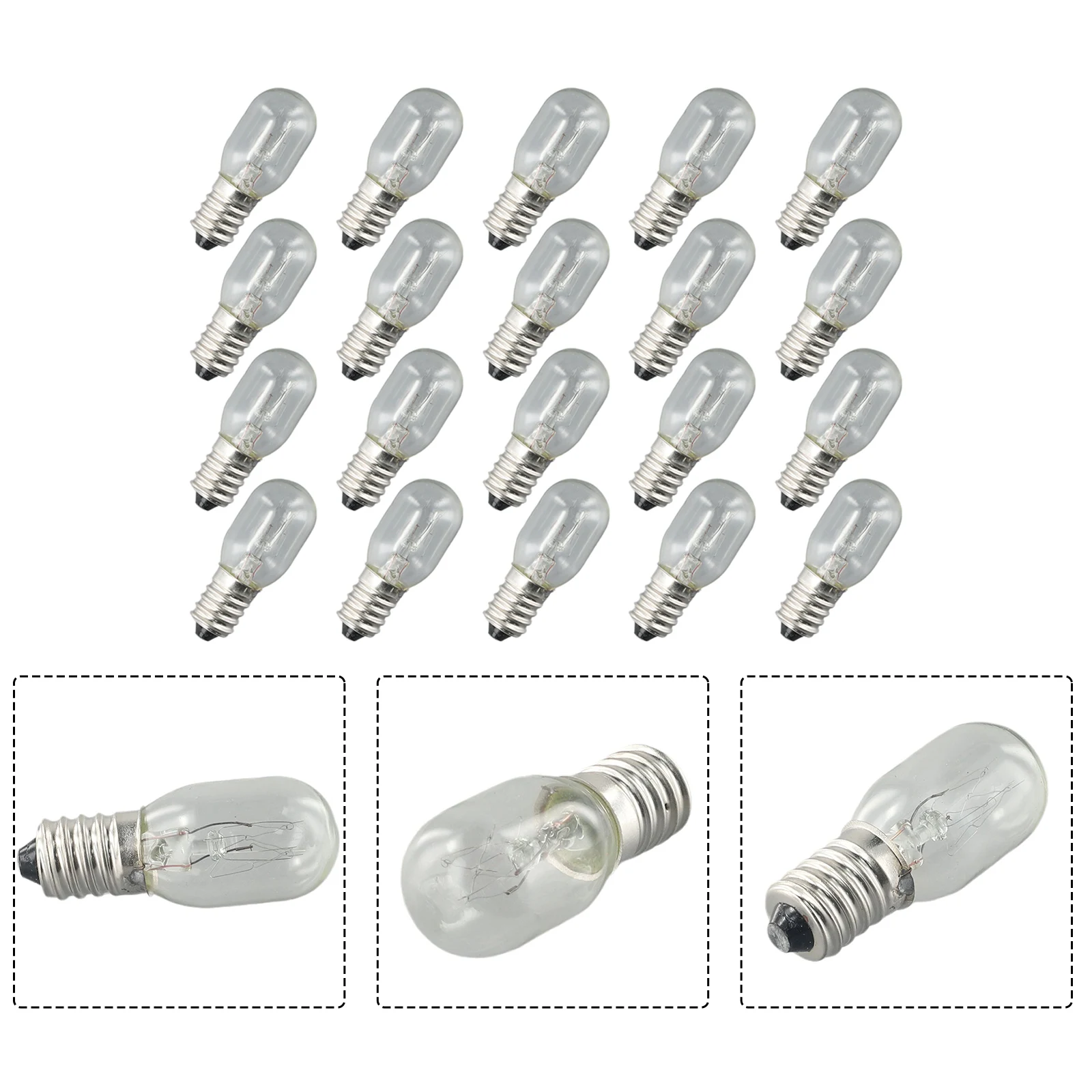 10 Pz/set Lampadina Di Sale 15w E14 Ve In - Foto 10