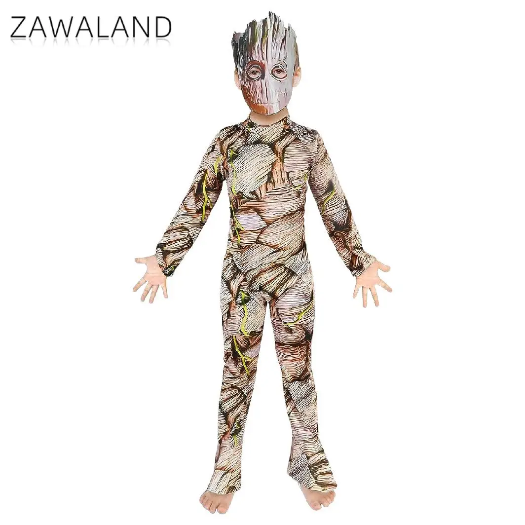 

Костюм для косплея Zawaland Little Treants, детская одежда для Хэллоуина, костюм для школьного шоу, костюм для ролевых игр, костюм для выступления мальчика