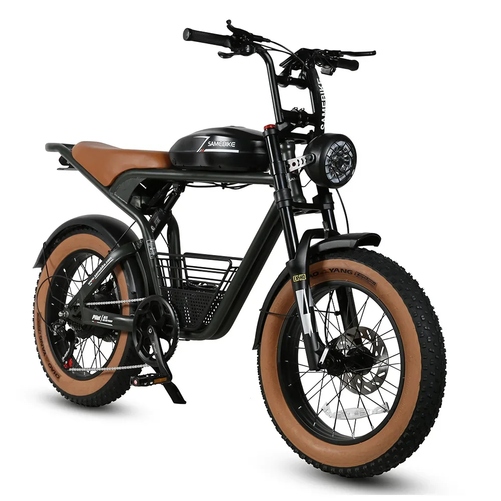 

Samebike M20 горный мопед Ebike 20 дюймов * 4,0 толстые шины 1000 Вт 48 в 16 Ач Мужской Дорожный электровелосипед для взрослых