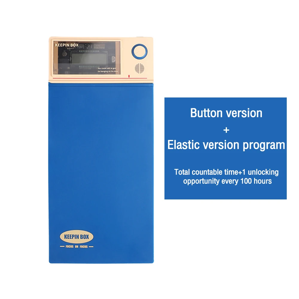 Keepin Box Universal Smartphone Timing Lock Box Portable Student Self-Discipline Cell Locking Case Restrict Mobile Phone Use