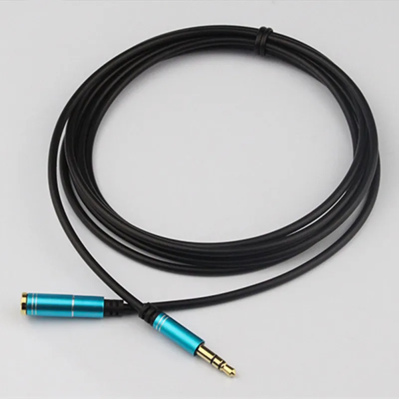 Premium 3.5mm Audio Extension Cable - Male to Female Aux Cord for Earphones and Speakers