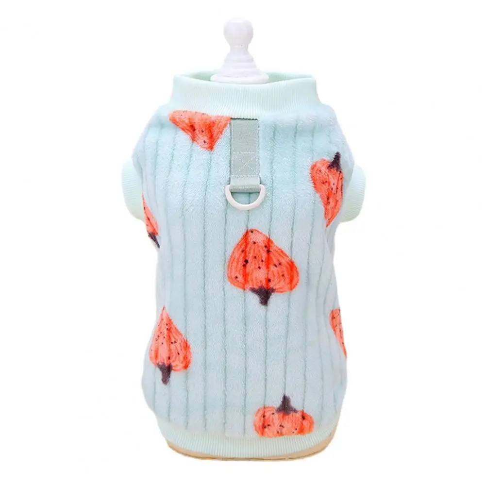 

Cute Pet Pullover Strawberry Pattern Pet Pullover Fashionable Cat Sweatshirt Warm Coat for Small Medium Dogs Cute for Weather