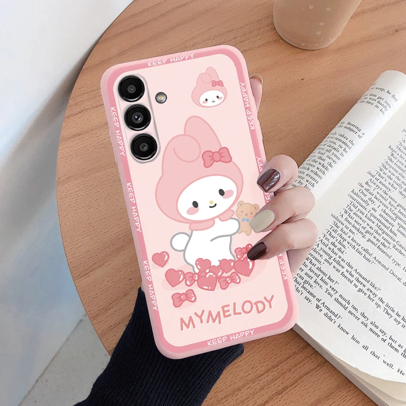 thumbnail image 1 of K-Kitty Cartoon H-Hello Case For Samsung Galaxy M14 M34 M54 5G Protective Cover Cute Edge Matte Coque For Samsung M 34 Shell, 1 of 5
