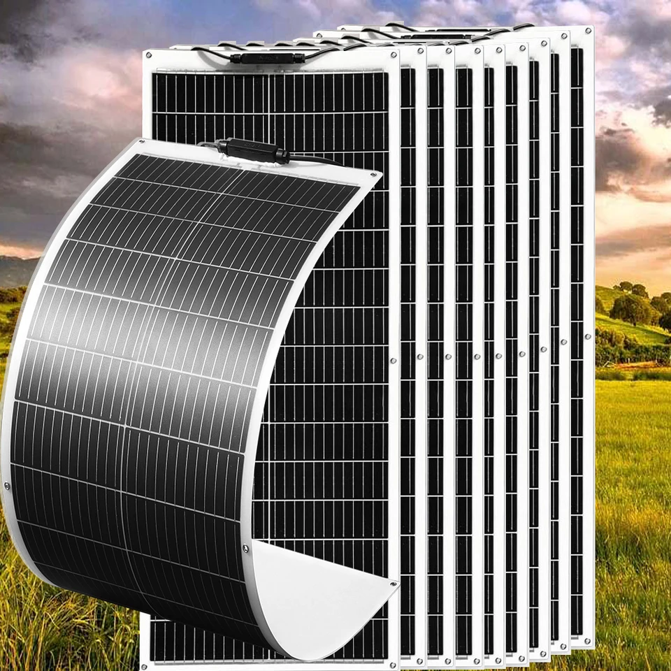 High Efficiency Flexible Solar Panel Kit
