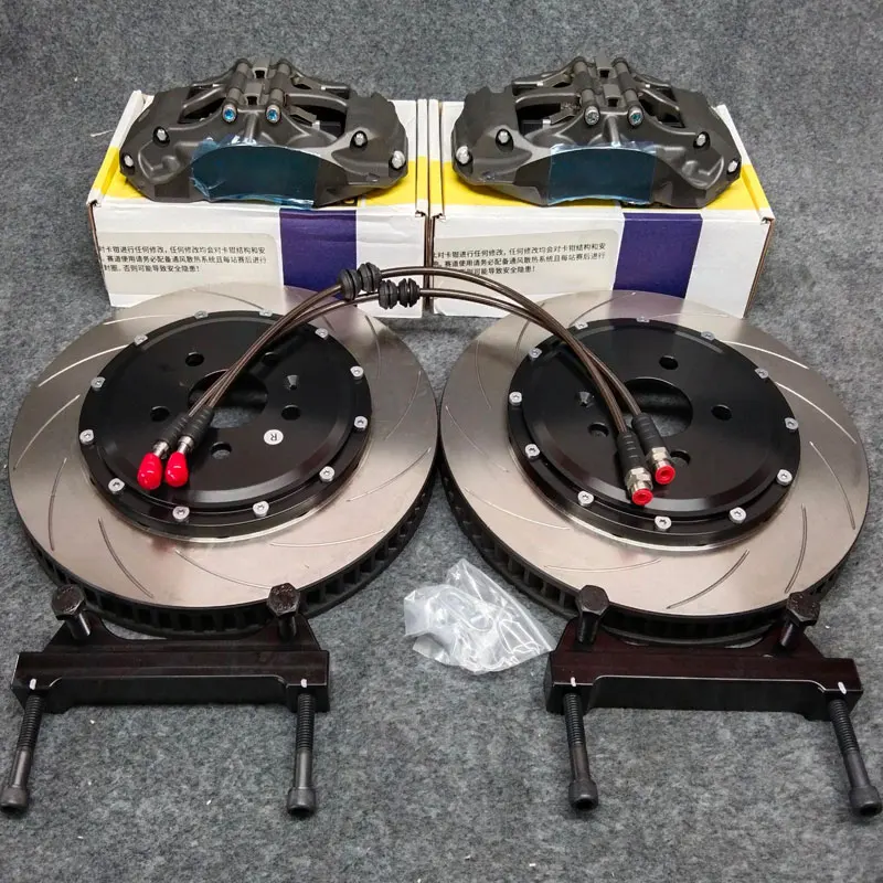 UpgradeBrakeSystemAluminumBigBrakeCaliperDiscKitAuto