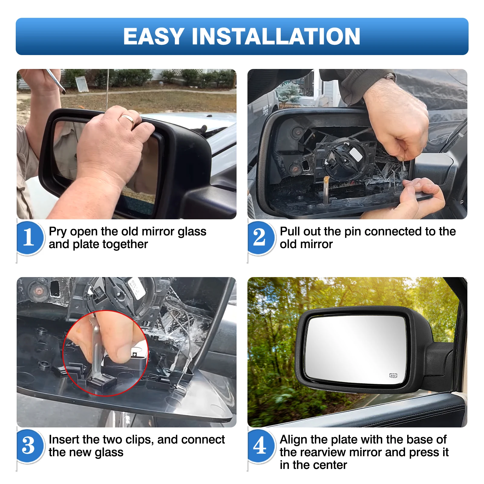 Automann 563.55083 Mirror Glass Flat IHC