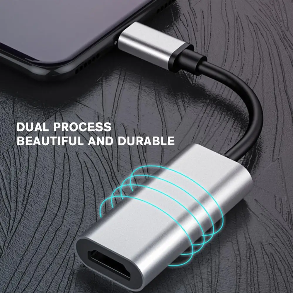 PC ƺ ƮϿ C Ÿ HDMI TV ÷ , ˷̴ ձ Typec HD ȯ,  ȣȯ, 4K 30Hz, 1pc