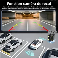 Caméra de tableau de bord WIFI 3 caméra 1080P voiture DVR 2/3 objectif caméra enregistreur vidéo boîte noire Dash Cam enregistrement en boucle automatique accessoires de voiture 5