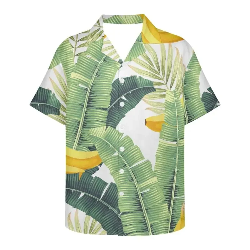 thumbnail image 1 of Camisa de tomate para hombre, camisa de manga corta con estampado de frutas en 3D para hombre, ropa informal de moda con botones y solapa, camiseta de gran tamaño, 1 of 5
