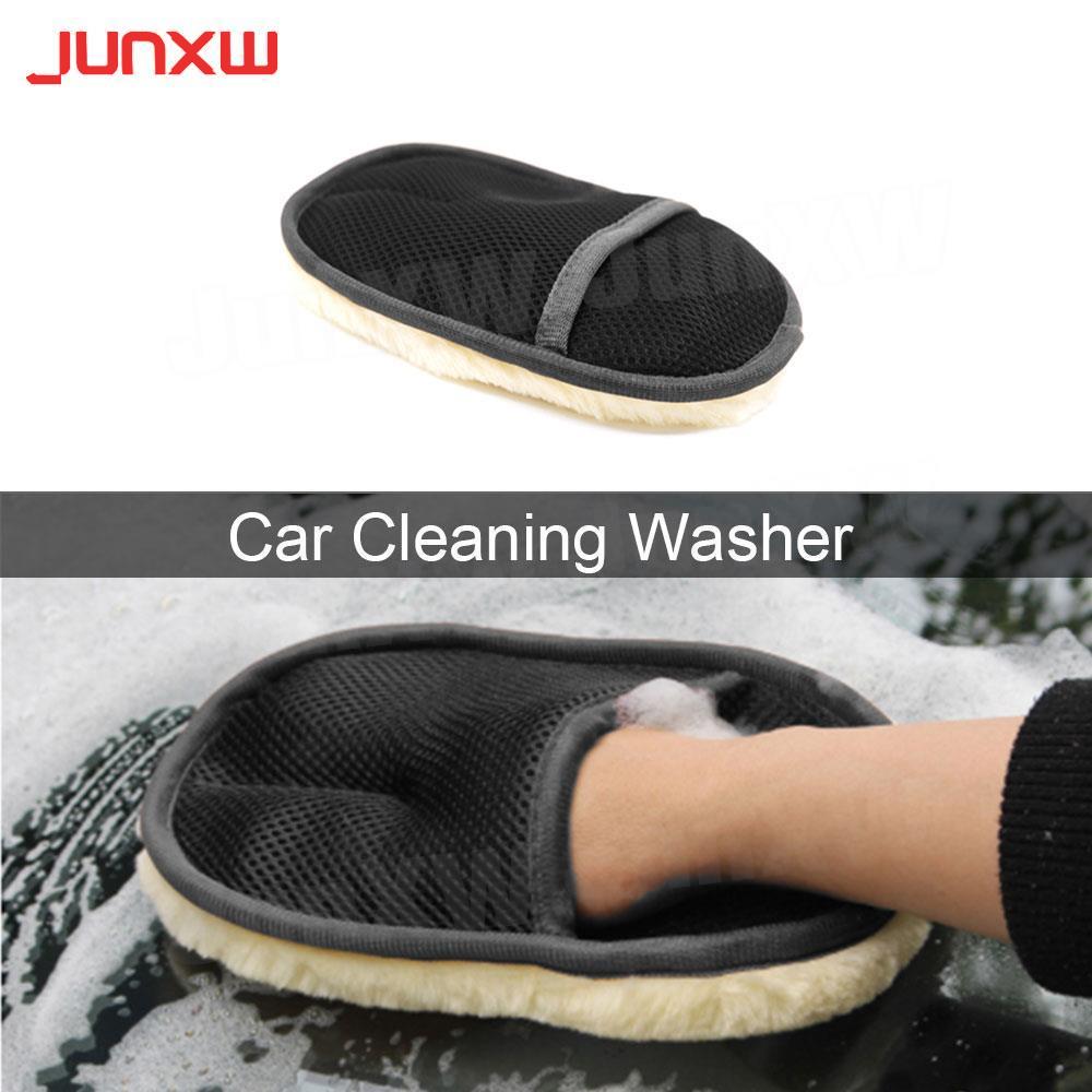  Car Bumper Cleaning Washer Car Styling Wool Soft Car Washing Gloves Cleaning Brush Motorcycle Washer Care Products 