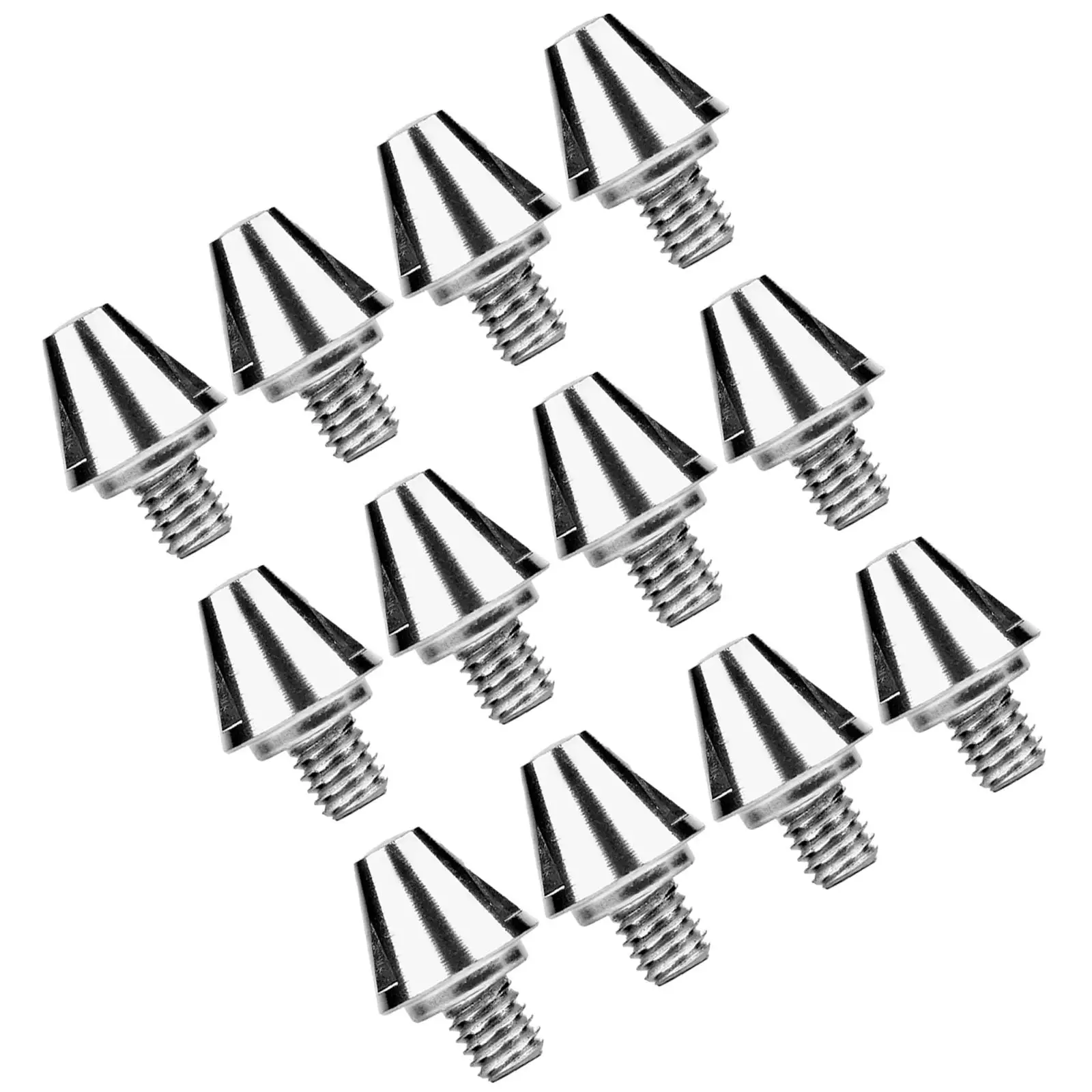 12x Soccer Boot Cleats Track Shoes Spikes Comfortable M6 Firm Ground Football Boot Studs for Indoor Outdoor Sports Training