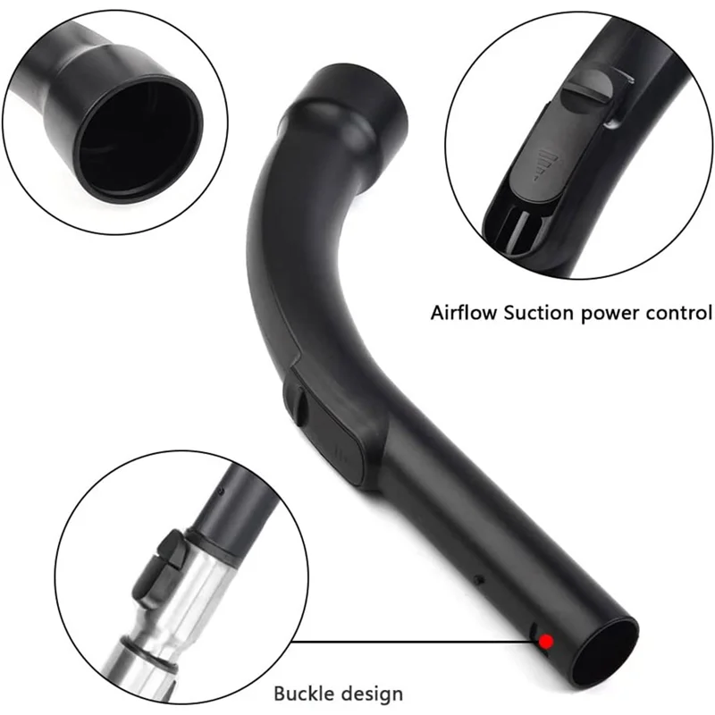 Maniglia Per Aspirapolvere Miele, Tubo Di Ricambio 35 Mm, Tubo Aspirapolvere Compatibile Con Aspirapolvere Miele C1