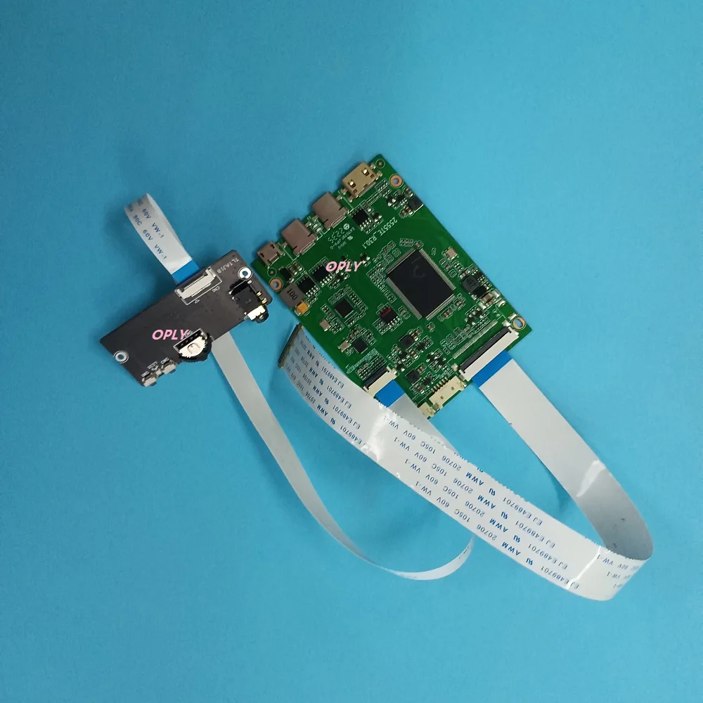 

Плата контроллера EDP для LQ156M1JW15 LQ156M1JW31 LQ156M1JW8x 1920X1080 Mini HDMI-совместимая с 2K Type-c Micro USB ЖК-панель
