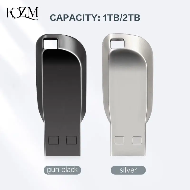 New Usb 3.0 2TB Zinc Alloy Pen Drive 1TB Usb Flash Drives Pendrive Waterproof Memoria Flash Disk Stick