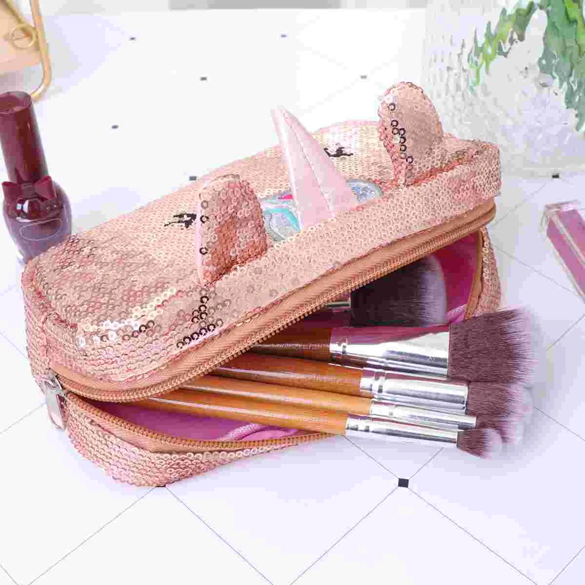 

Unicorn Pencil Bag Case Cartoon Bags Supplies Multifunction Pouch Men and Women