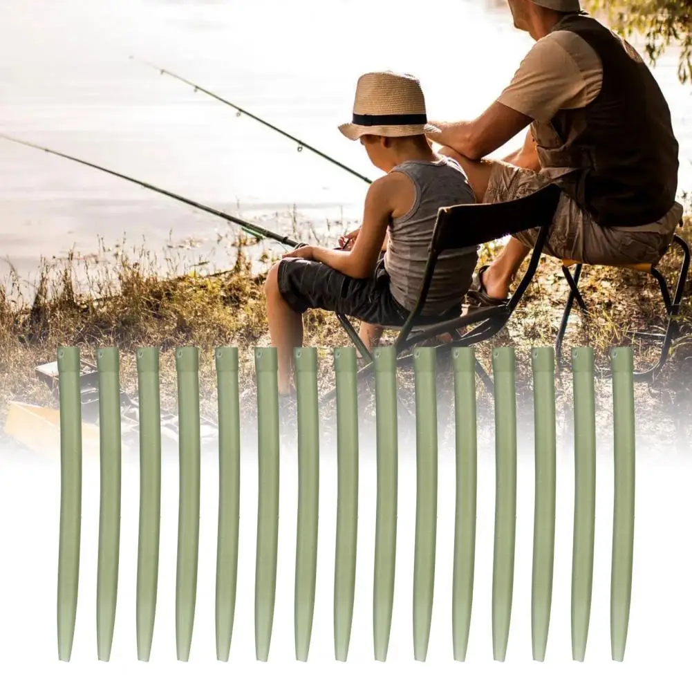 

30 шт., резиновая трубка для ловли карпа, 53 мм